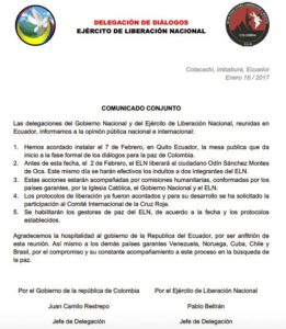 comunicado