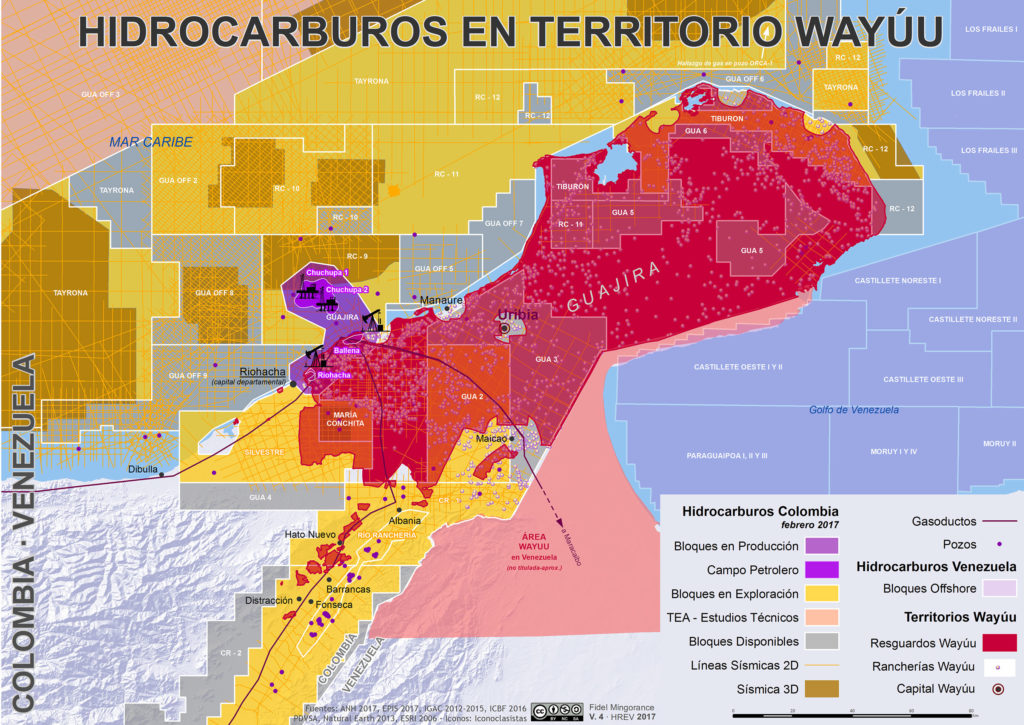Hidrocarburos La Guajira 2017